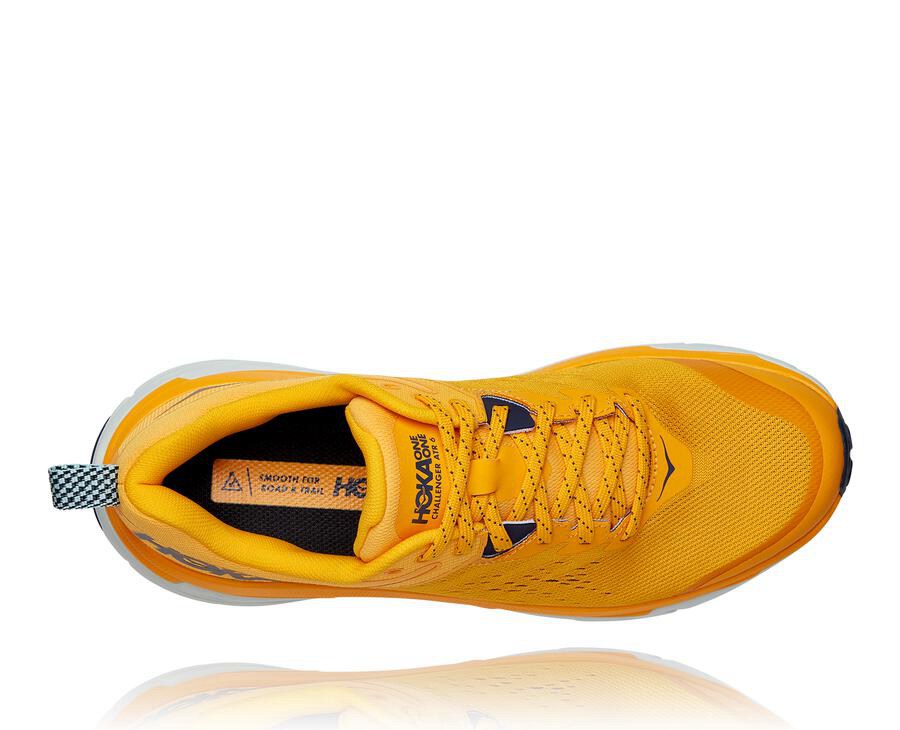 Tenis Trail Hoka One One Masculino Amarelas - Challenger Atr 6 - 439-HWUEIT